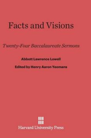 Cover of Facts and Visions