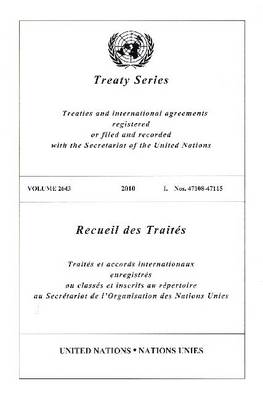Book cover for Treaty Series 2624