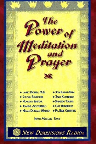 Cover of The Power of Meditation and Prayer