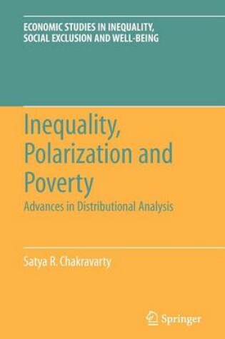 Cover of Inequality, Polarization and Poverty