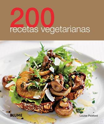 Book cover for 200 Recetas Vegetarianas