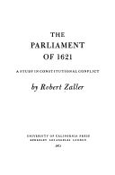 Book cover for Parliament of 1621