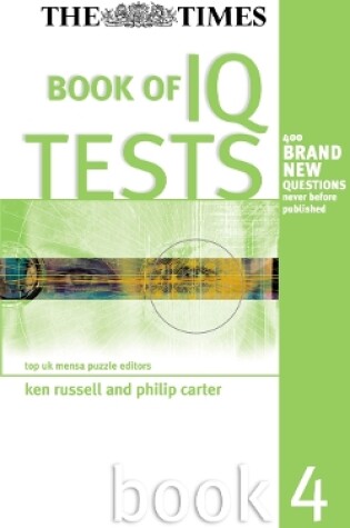 Cover of The Times Book of IQ Tests: Book Four