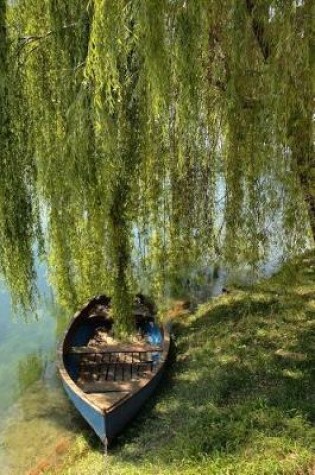 Cover of A Rowboat Under a Weeping Willow Tree Journal