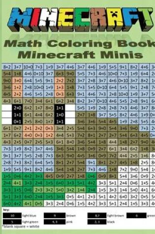 Cover of Minecraft Math Coloring Book - Minecraft Minis