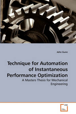 Book cover for Technique for Automation of Instantaneous Performance Optimization