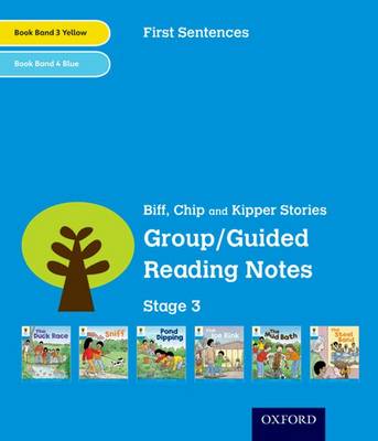 Book cover for Oxford Reading Tree: Level 3: First Sentences: Group/Guided Reading Notes