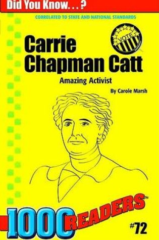 Cover of Carrie Chapman Catt