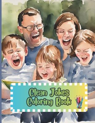 Cover of Clean Jokes Coloring Book