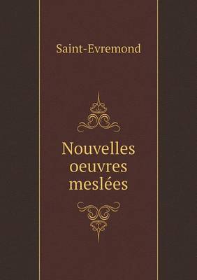 Book cover for Nouvelles oeuvres meslées