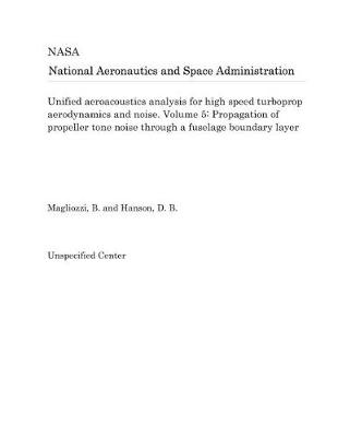 Book cover for Unified Aeroacoustics Analysis for High Speed Turboprop Aerodynamics and Noise. Volume 5