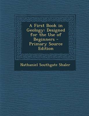 Book cover for A First Book in Geology