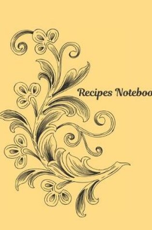 Cover of Vol 9 Recipes Notebook Journal Present