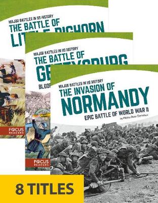 Book cover for Major Battles in US History (Set of 8)