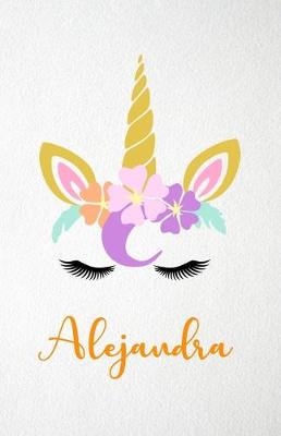 Book cover for Alejandra A5 Lined Notebook 110 Pages