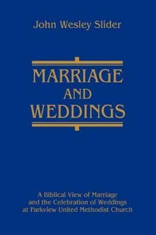 Cover of Marriage and Weddings
