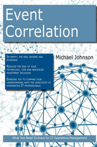 Cover of Event Correlation