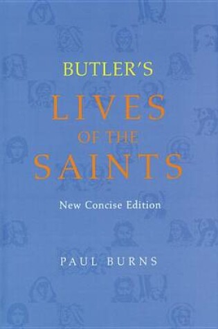 Cover of Butler's Lives of the Saints
