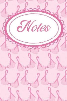 Book cover for Pink Ribbon Cannabis Strain Notebook