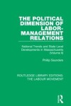 Book cover for The Political Dimension of Labor-Management Relations