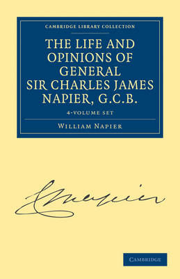 Cover of The Life and Opinions of General Sir Charles James Napier, G.C.B. 4 Volume Paperback Set