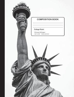 Book cover for Statue of Liberty Composition Notebook