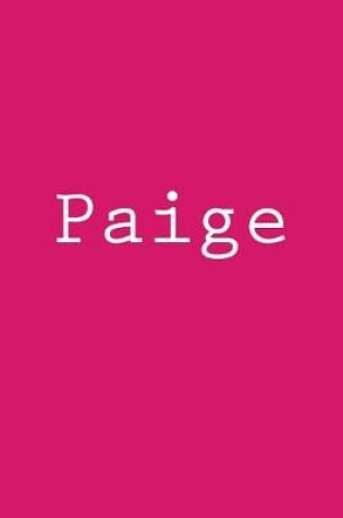 Cover of Paige