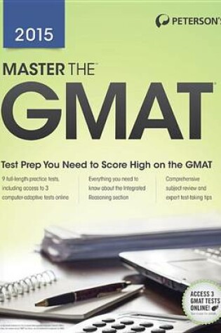 Cover of Master the GMAT 2015