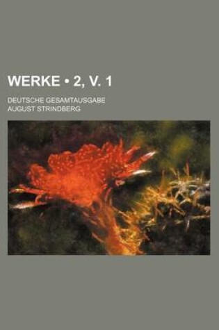 Cover of Werke (2, V. 1); Deutsche Gesamtausgabe