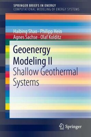 Cover of Geoenergy Modeling II