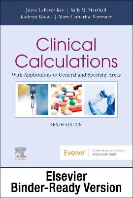 Book cover for Clinical Calculations - Binder Ready
