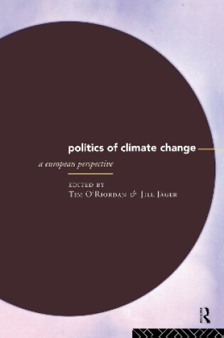 Cover of The Politics of Climate Change