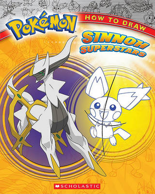 Book cover for Pokemon: How to Draw Sinnoh Superstars