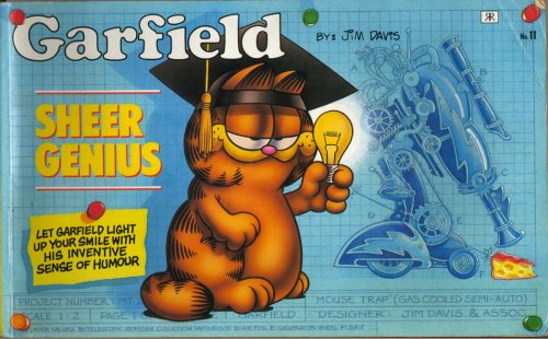 Book cover for Garfield - Sheer Genius