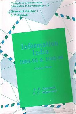 Book cover for Information India 1993-94 Global View