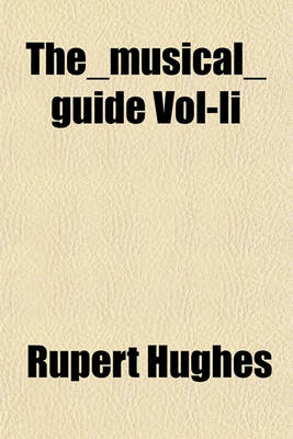 Book cover for The Musical Guide Vol-II