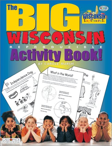 Book cover for The Big Wisconsin Activity Book!