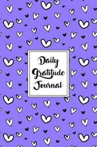 Cover of Gratitude Journal Scribbly Hearts Pattern 8