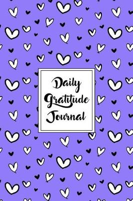 Cover of Gratitude Journal Scribbly Hearts Pattern 8