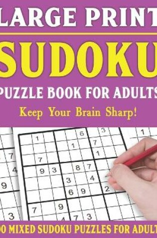 Cover of Large Print Sudoku Puzzles