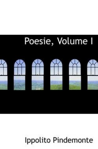 Cover of Poesie, Volume I