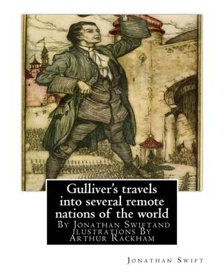 Book cover for Gulliver's travels into several remote nations of the world, By Jonathan Swift