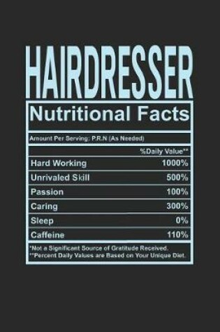 Cover of Hairdresser Nutritional Facts