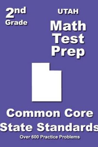 Cover of Utah 2nd Grade Math Test Prep