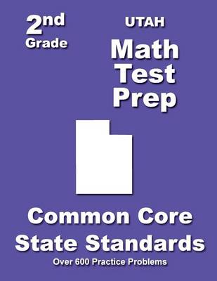 Book cover for Utah 2nd Grade Math Test Prep