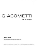 Book cover for Alberto Giacometti, 1901-1966