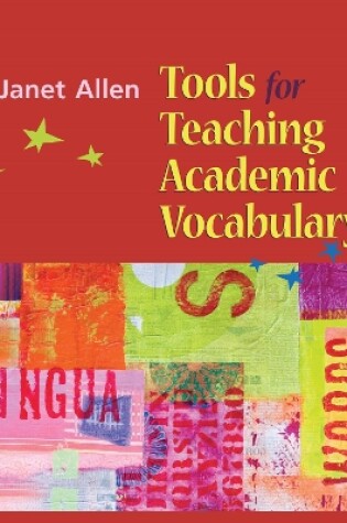 Cover of Tools for Teaching Academic Vocabulary
