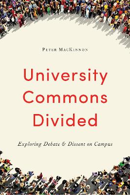 Cover of University Commons Divided