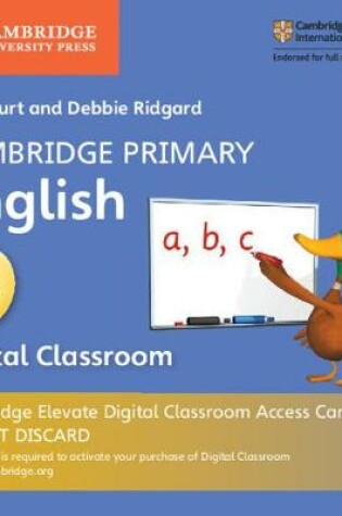 Cover of Cambridge Primary English Stage 6 Cambridge Elevate Digital Classroom Access Card (1 Year)