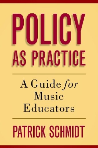 Cover of Policy as Practice